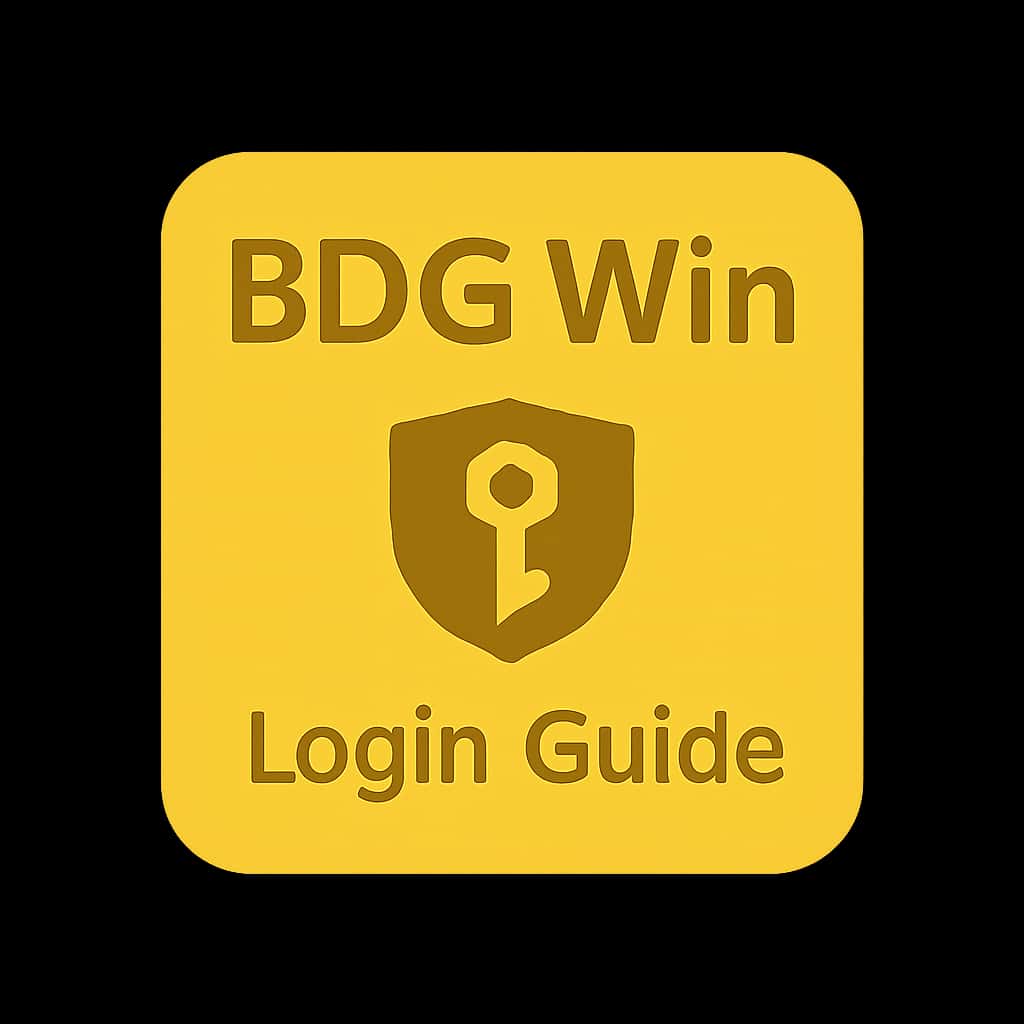 Icon representing BDG Win Login Guide.
