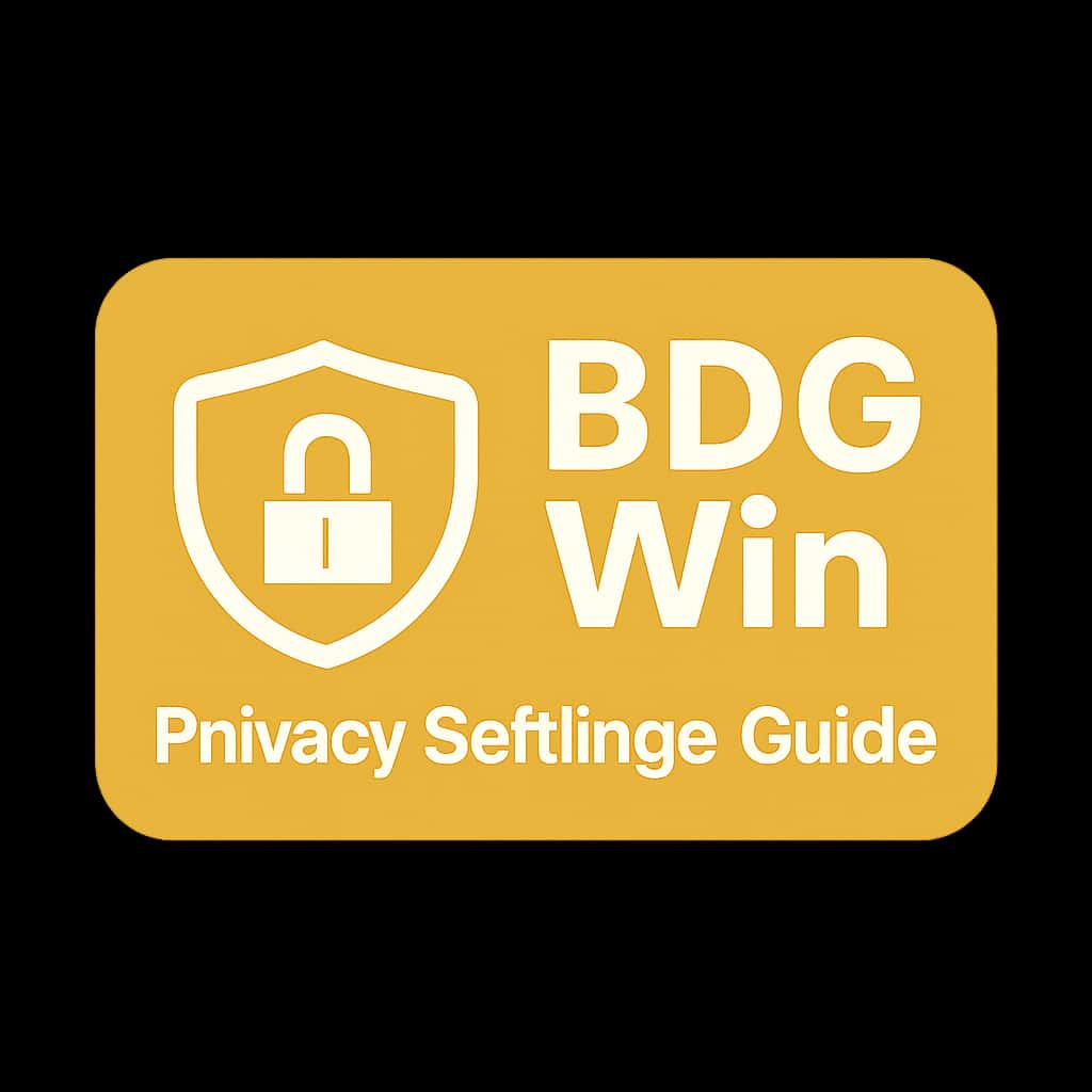 Icon representing BDG Win Privacy Settings Guide.