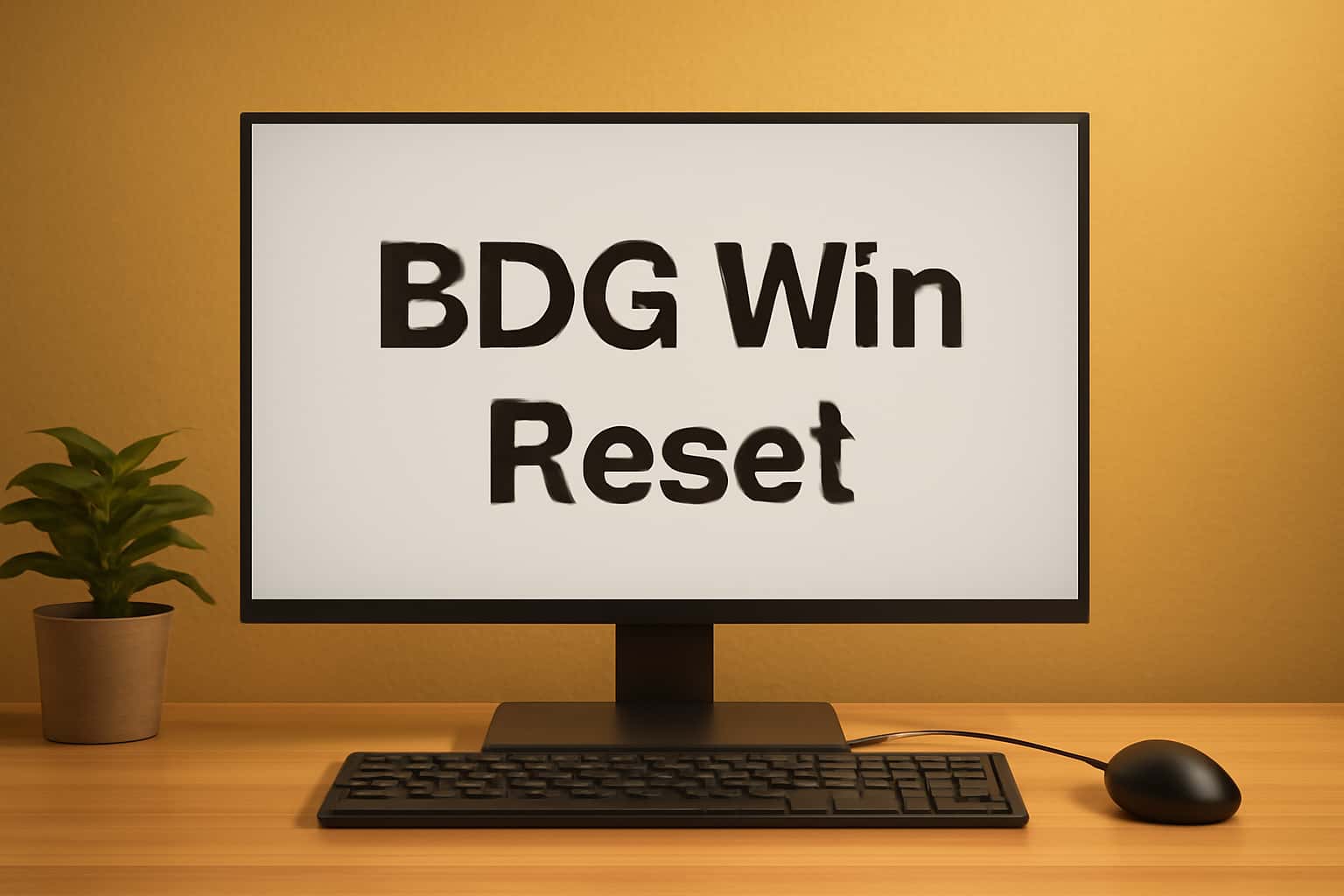 Informational graphic illustrating the BDG Win Reset process.